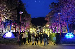 Lighting event.